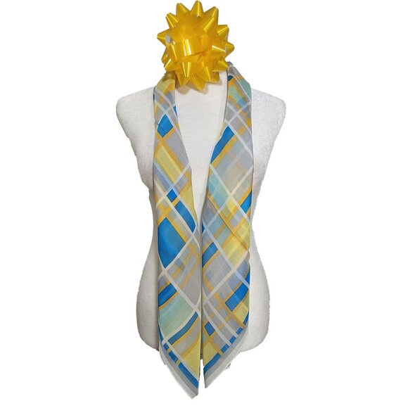 NWT Genuine 100% Mulberry Silk Chiffon Scarf 35"x35" Large Square Shawl SAD9002 - Picture 4 of 5